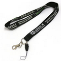 Polyester Lanyard 3/4"w cell phone loop